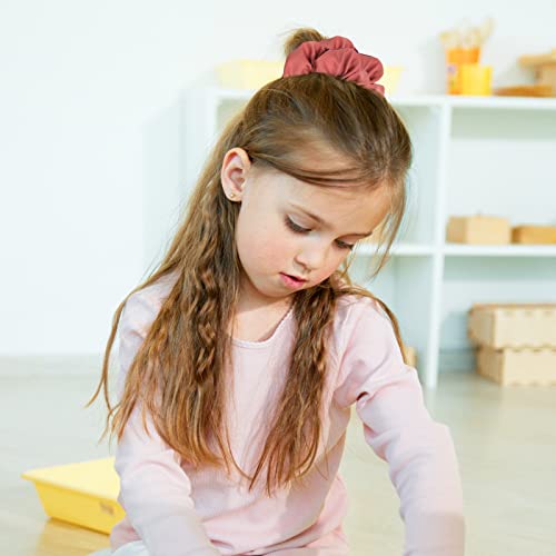 Lolalet Scrunchies for Women Girls Satin Hair Scrunchies Softer Than Silk Hair Ties - Image 3