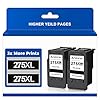 Cartucho de tinta de repuesto compatible para Canon 275XL PG 275 PG275 XL PG275XL Cañón 275 XL negro, paquete de 2 tintas para Pixma TS3522 TR4720 TR4700 TR4722 TS3500 TS3520 TS3700 TS3720 TS3723722