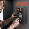 RICH SOLAR 20A MPPT Solar Charge Controller High-Efficiency 12V/24V Auto Detection, 99% Tracking, Rugged Design for RVs, Boats & Off-Grid Systems