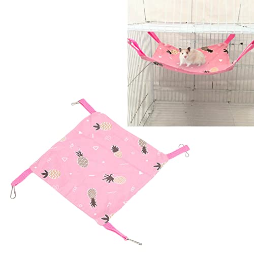 Pequeno Brinquedo de Selva para Animais de Estimação, Confortável Rede de Verão Hamster Algodão (25,