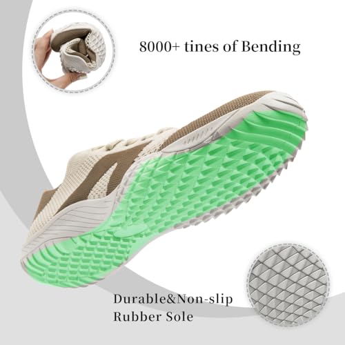 Barefoot Shoes Women Non-Slip Sole Minimalist House Sneakers Zero Drop Walking Tennis Lightweight Breathable Daily Wear Arch Support Shoes3