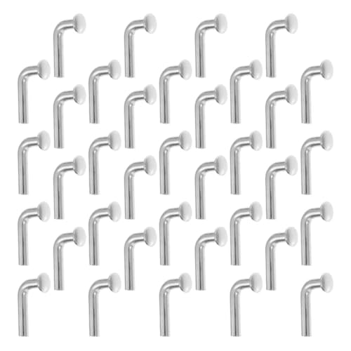 Goupilles de sécurité M7 en fer galvanisé SHINEOFI pour rayonnages à palettes robustes (70pcs)