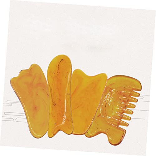 Baluue 1 Conjunto De 5 Peças De Placa De Raspagem Ferramenta De Massagem Placa De Massagem Ferrament