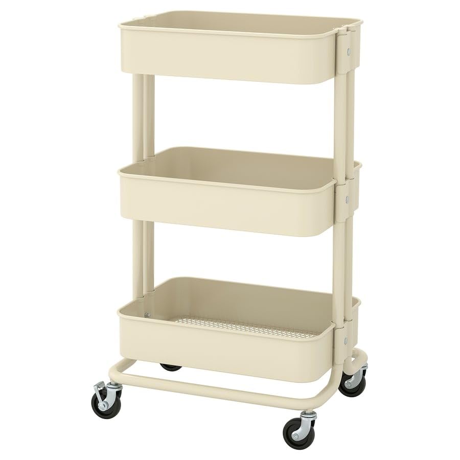 Amazon.co.jp: IKEA イケア RASKOG ロースコグ ワゴン 28x38x61cm 小