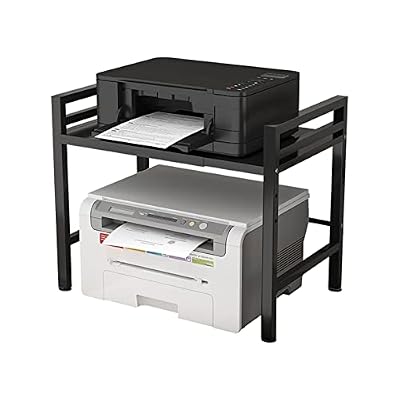 Printer Stand Printer Stand Printer Rack Printer Rack Printer Rack Office Desk Rack 3 Tier Multifunctional Simple Home and Office Storage Group Home Office Printing Stand