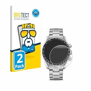 brotect Protection Intégrale 3D Incurvé pour Omega Speedmaster Moonwatch Professional (42 mm) 2 Pièces - Couverture Complète, Protection Écran