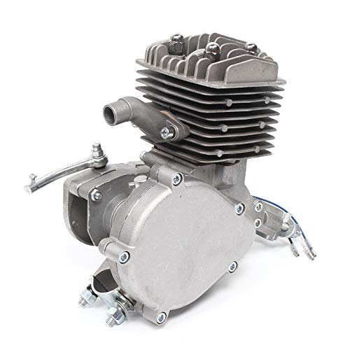 80CC 2-Stroke Engine, Full Assembled Bicycle Motorized Petrol Gas Motor Engine Only for Bicycles, Pocket Cars, Mini Off-road Vehicles Atvs (US Stock)