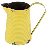 Vases en métal décoratifs – parfaits pour une utilisation intérieure ou extérieure à la maison, au bureau, à l'école, à la garderie ou comme vase décoratif pour les fleurs