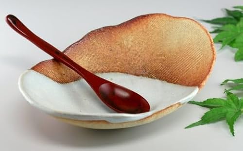 萩焼 楕円掛分深皿 カレー・パスタ皿 |HG000326