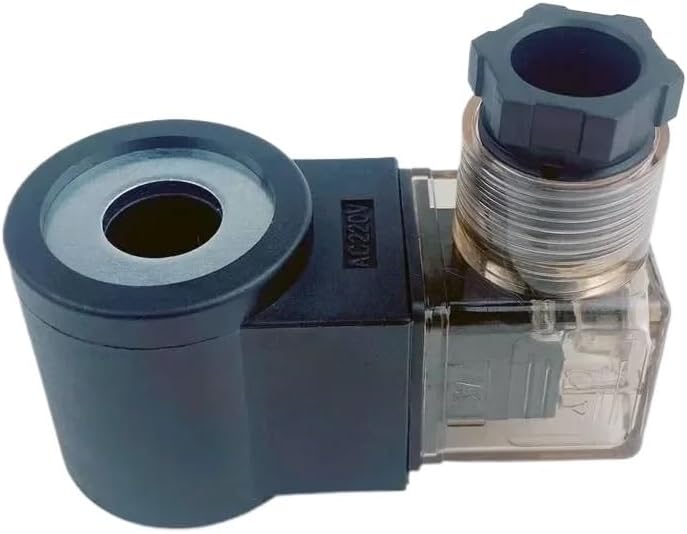 Solenoid valve coil inner aperture 13 height 37 AC220V 110V DC24V 12V with wire(Boutique AC220V)