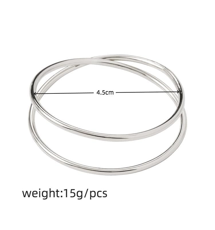 8 Serviettenringe Silber - Elegante Tischdekoration Für Feste