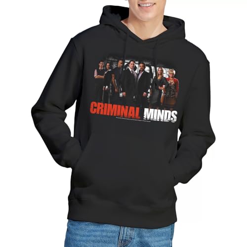 Criminal Minds Sweatshirt à Capuche Mixte The Brain Trust Noir