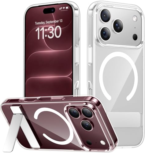 SPIDERCASE for iPhone 18 Pro Max Case/iPhone 17 Pro Max Case,Magnetic,Clear