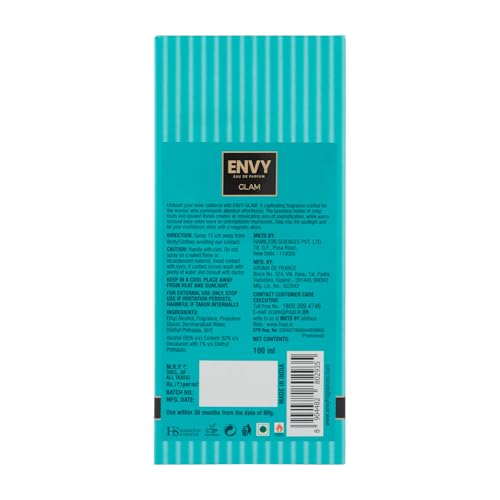 Image of ENVY Glam Perfume For Women - 100 ML |Fruity Floral|Long Lasting Fragrance | Eau De Parfum