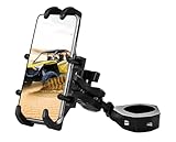 ZIDIYORUO UTV Phone Mount for 1.75'-2' Roll Bar, 360°Rotation UTV Phone Holder with 8 Claws, Aluminum Alloy Heavy Duty Smartphone Holder Hang on to 4.7'-7.1' Devices for Polaris RZR/Can Am X3