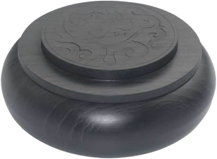 龍渓硯 彫銘入り 天然石硯 筆墨 書道用品 重厚型 送料込み