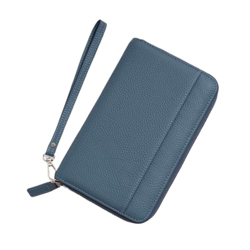 Women's business wallets, purses, handbags, coin purses, pouches, wallets, evening bags, card holders (Blue)