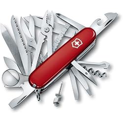VICTORINOX(ビクトリノックス) スイスチャンプシリーズ 全6色 スイス・アーミーナイフ 多機能 ナイフ 防災グッズ アウトドア キャンプ プライヤー はさみ付き スイス製マルチツール コンパク 十徳ナイフ 【国内正規品】