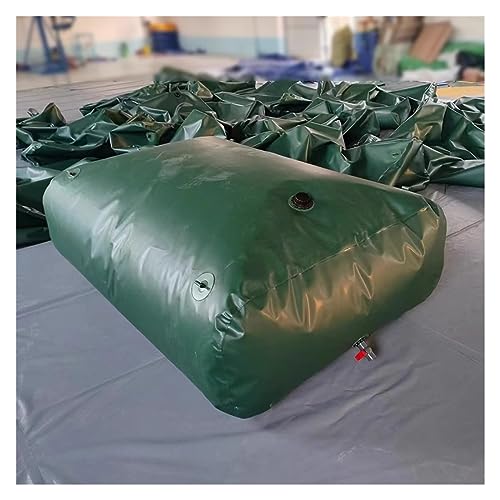 PpeiliL Réservoir d'eau Portable Pliable avec Valve (PVC), for Urgence, résistance à la sécheresse et prévention des incendies(0.8x0.45x0.33m/120L/31Gallon)