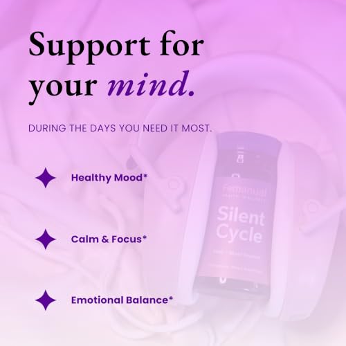 Femanual SilentCycle Mood Support Capsules