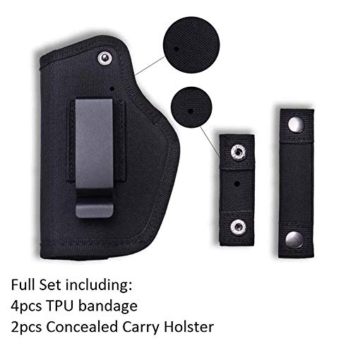 ZONSUSE Universal Gun Holster,IWB OWB Gun Holster,Tactical Pistol Bags Waistband,The Waistband Pistols Holsters for Right and Left Hand, Draw Holster for Men/Women - Image 7