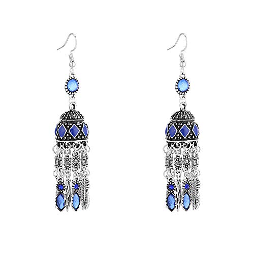 Preisvergleich Produktbild Alpha HJTY Ohrringe Quasten Europäischen Und Amerikanischen Laternen Weiblichen Retro-Legierung Geschmiert Zubehör @ Elegant Orchidee 136896