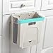 Cubos de Basura para la Cocina - Cubos de Basura Plegable 9L...