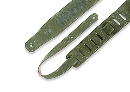 Levy's Leathers Celtic Knot Suede Guitar Strap #TOP19