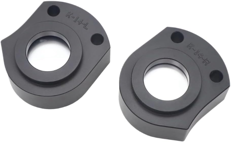Motorcycle Handle Bar Riser Pads Compatible With ZX14R ZZR1400 2006 2007 2008 2009 2010 2011 2012 2013 2014 2015 2016 2017 2018