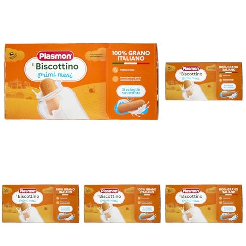 Plasmon Biscottino Biberon 600g (Confezione da 5)