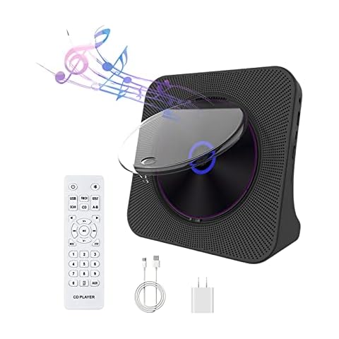 Tragbarer CD-Player, persönlicher CD-Player Home Audio Cover