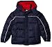 Vertical '9 Boys' Lines Bubble Jacket