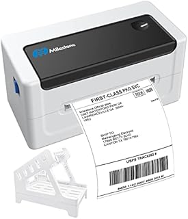 Milestone Shipping Label Printer,4x6 Desktop Thermal Label Printer for Shipping Packages Small Business, Compatible with USPS,FedEx,Etsy, Shopify,Ebay,Amazon, Compatible Windows and Mac (White)