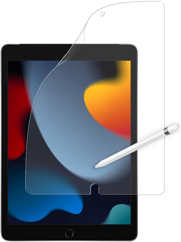 Armor Flexible Glass Paper Texture Feel Screen Protector for iPad Pro 10.5" / iPad 10.2" (7th/8th/9th) / iPad Air 10.5" (3rd), Anti-Glare with Blue Light Filter