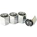 Dodge Ram Black Logo Chrome Tire Stem Valve Caps