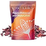 hibiscus BIO infusion 100% naturelle et digestive | Perte de poids naturelle | Boisson détox drainante | Réduit les ballonnements | Infusion chaude ou froide