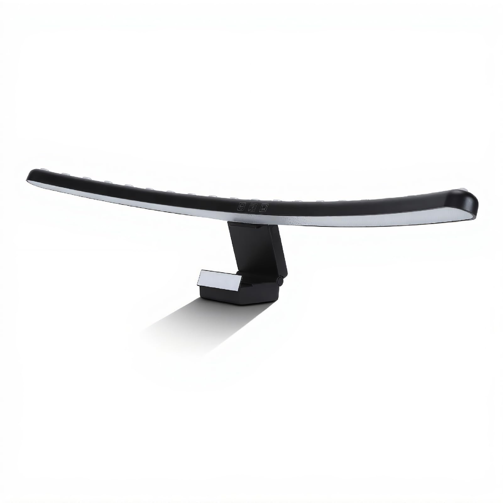 Barre Lumineuse de Moniteur Incurvée, Lampe de Moniteur D'écran pour Le Soin des Yeux, Lampe de Travail LED de Lecture USB avec Gradation Continue, Minuterie, Commande Tactile