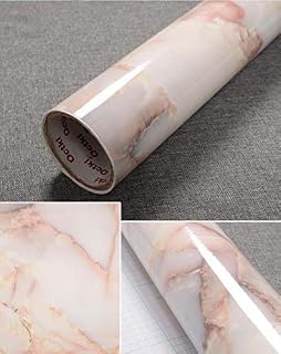 Yancorp Marble Contact Paper Removable Wallpaper Film Self-Adhesive Granite Kitchen Peel Stick Backsplash