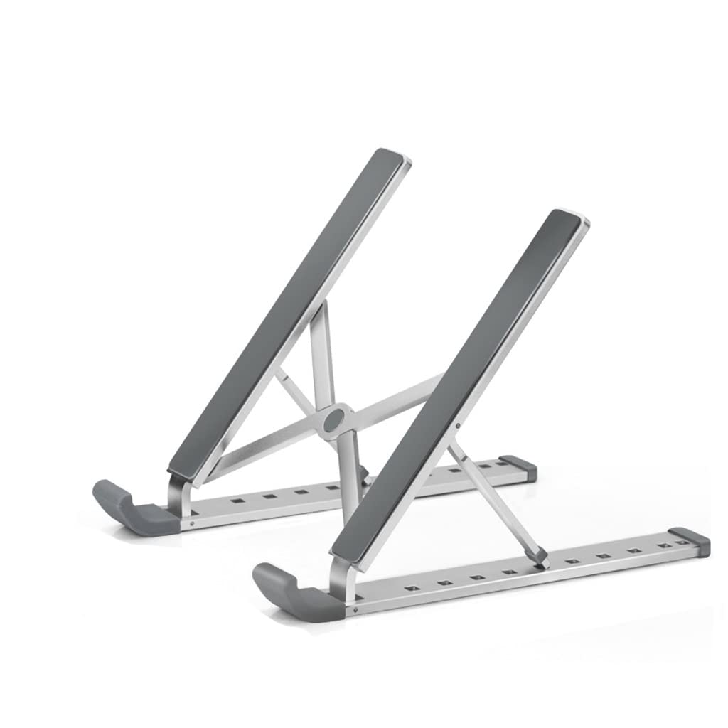 Soporte para ordenador portátil regulable que evita el dolor cervical en el escritorio