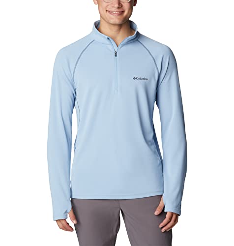 Sweater Homme Columbia À Pointe Étroite Pull Col Zippé Demi-Fermeture