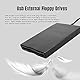 Externes USB Diskettenlaufwerk 3,5 Zoll Tragbarer Externes Diskettenleser Slimline Floppy Disk Drive Extern Für / 7/8 / Vista/XP/ME / 2 / SE / 98