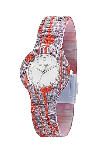 Hip Hop, Collezione La Methode, Orologio Bambina Orange Balls, Cinturino In Silicone Soft Touch Intercambiabile, Lunghezza Regolabile 14-19 Cm, Pratic