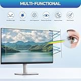 STARY 2 Pack 24 Inch Blue Light Blocking Screen Protector for 16:9 Aspect Ratio Computer Monitor, Removable Anti Blue Light Glare UV Light Reflection Fliter for Work and Study - Image 4
