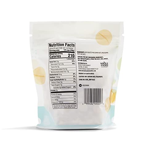 365 By Whole Foods Market, Roasted And Salted Macadamia Nuts, 8 Ounce #TOP1