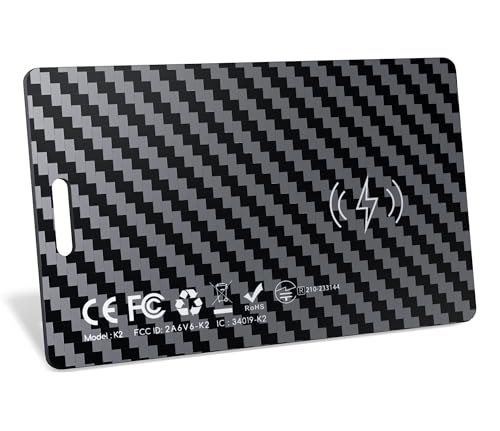 DEEBYCOO Tarjeta Rastreadora para Android, Localizador Recargable Compatible con Google Find Hub, Ultra Delgado Wallet Tracker Card para Equipaje, Carteras, Pasaportes, Resistente al Agua IP68 (1)