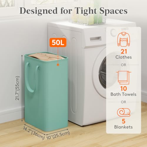 Image of Lifewit Slim Collapsible Laundry Basket with Handles