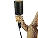 HIYTCU Modern Creative Monkey Table Light Monkey Table Lamp, Resin Sitting Monkey Lighting Fixture for Dining Living Room Bedroom Bar