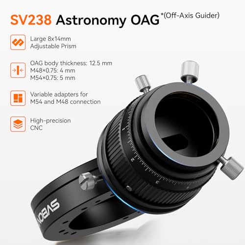 SVBONY SV555 Kit APO Refractor 54mm para Astrofotografía miniatura 3