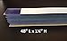 STORE FIXTURES DIRECT Gondola Shelving Pre Cut Vinyl Insert Strips for Ticket Channel, 48