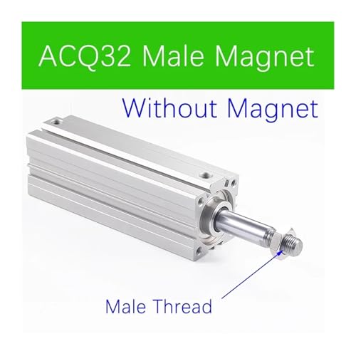 Vérin pneumatique ACQ compact à course prolongée de 150mm pour automatisme